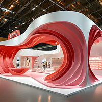 Stand d'exposition modulaire haut de gamme MEGA pour boutique de mode moderne, événement commercial ou présentation en centre commercial