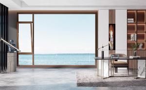 Fenêtre panoramique intégrée en aluminium sur mesure, insonorisée, à double vitrage, à haute efficacité énergétique, pour usage résidentiel - Product Image 5
