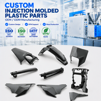 Connecteurs en plastique moulés par injection sur mesure, pièces de carrosserie en plastique pour moto électrique, fabrication de boîtiers en plastique rigide, service de fabrication