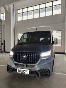 Kit de carrosserie de pare-chocs de haute qualité pour BENZ Sprinter W906 09-17 Année Changement en W907 2018+ Année Ancien en Nouveau - Product Image 3