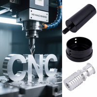 Pièces en alliage d'aluminium anodisé, produits métalliques légers sur mesure, fraisage CNC, tournage, prototype rapide, composants usinés OEM