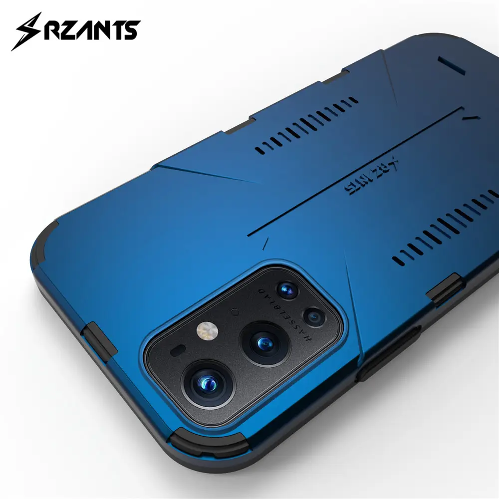 Rzants [Blue Devils] Für OnePlus 9 Asiatische Version OnePlus 9 Pro Shock proof 2 in1 Soft Hard Matte Case