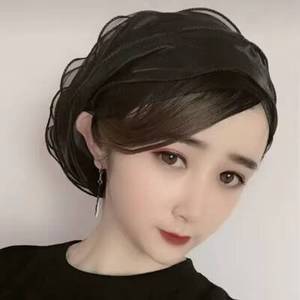 Madeshine Large Women's Ethnic Floral Embellished Rose Rhinestone Wrap Muslim <b>Scarf</b> Inner Headscarf Roll Cap - Product Image 1