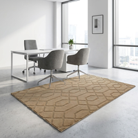 Großhandel Maßgefertigter Moderner Geometrischer Mikrofaser-Jacquard-Teppich |   Maschinell gefertigt, rutschfest, umweltfreundlich, maschinenwaschbar