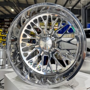 Jantes de camion polies forgées concaves Sy-3066 personnalisées 24x14 26x14 28x16 30x16 pour pick-up 8x165.1 8x170 8x180 pour 2500 <span class=keywords><strong>3500</strong></span> - Product Image 1