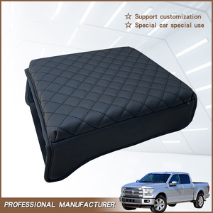 15-20 <span class=keywords><strong>Ford</strong></span> F150 bracciolo anteriore custodia protettiva in pelle copertura auto restauro stoccaggio ristrutturazione interni - Product Image 2