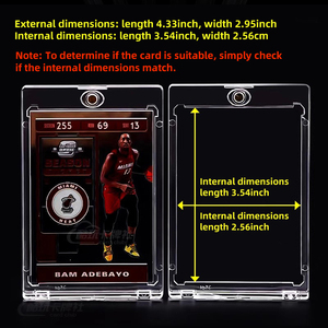 Nhà Máy Bán buôn HD rõ ràng 35pt 55pt 75pt nhựa từ thẻ hiển thị đứng bảo vệ bao gồm có thể thương mại hiển thị khán đài - Product Image 4