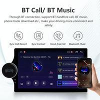 Weijunpro pemutar DVD Head Unit Android Universal Stereo mobil 4G 2Din tombol tunggal Carplay nirkabel DSP AM FM Radio pemancar GPS