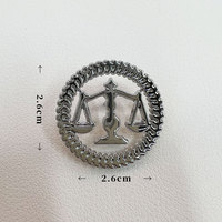 Broche Personnalisée Thème Justice Droit Avocat Juge – Pins Insignes Bijoux Décoration Vêtements Sacs – Vente en Gros