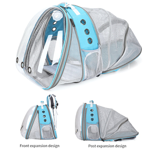 Hotsale airline approved pet carriers travel products expandable pet carrier backpack