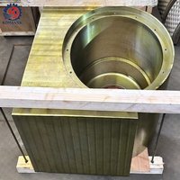 Carcasa de rodamientos para molino de molienda y horno rotatorio de tamaño grande no estándar, certificada ISO 9001, para uso en minería de mineral.