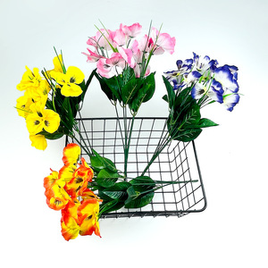 Bouquets de fleurs artificielles en soie de 35 cm pour la décoration de la maison, les mariages et les accessoires de photographie - Product Image 1