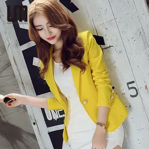 Liu ming casaco de manga longa feminino, jaqueta elegante para mulheres, para escritório, outono e inverno