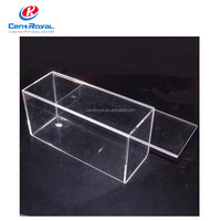 CentRoyal Marken-Acryl-Standdisplay-Box Maßgefertigter Transparenter Behälter Wasserbeständig ROHS-Zertifiziert Individuelles Logo