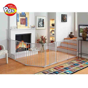 PRODIGY SG007 Parc de jeu rétractable intérieur 3 en 1, barrière de sécurité large, protection de cheminée, clôture de sécurité pour enfants - Product Image 3