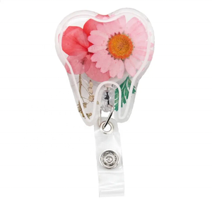 ที่ใส่ป้าย<span class=keywords><strong>เร</strong></span>ซิ<span class=keywords><strong>น</strong></span>แบบพับเก็บได้จากโรงงานริบบิ้<span class=keywords><strong>น</strong></span>รับรู้เต้า<span class=keywords><strong>น</strong></span>มรูปหัวใจทางการแพทย์สำหรับม้วนป้ายดอกไม้แห้ง - Product Image 4