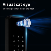 Cerraduras Electrónicas Inteligentes para Puerta Principal con Código Biométrico FPC y Aplicación, Fabricación Personalizada Original Tuya