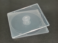 Transparent 4.8mm Double PP CD Cas En Plastique CD Album Jewel Cases