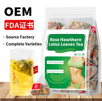 Sachets de thé aux fleurs OEM ODM 150g (5x30 sachets) pour infusion à l'eau chaude ou froide