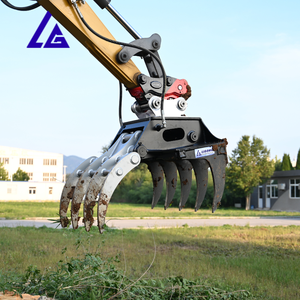 Accessoire d'excavatrice pour la manutention des déchets de jardin, grappin robuste Scorpions, grappin mobile pour la manutention dans les usines de recyclage - Product Image 4