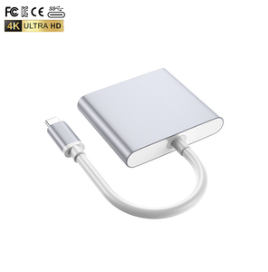 适用于笔记本电脑的3合1 <span class=keywords><strong>USB</strong></span> <span class=keywords><strong>C</strong></span>型集线器hdmi集线器分离器<span class=keywords><strong>USB</strong></span> 3.0 4k高清电视PD USB3.0适配器 - Product Image 2