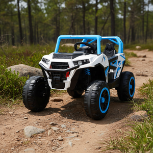 Vehículo Eléctrico Infantil Todoterreno de Cuatro Ruedas, Recargable, Potente, con Doble Tracción y Control Remoto - Product Image 3