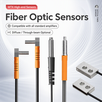 Amplificateur de capteur à fibre optique laser à réflexion diffuse M3/M4/M6, capteur photoélectrique de détection d'objets à distance de 0-800 mm