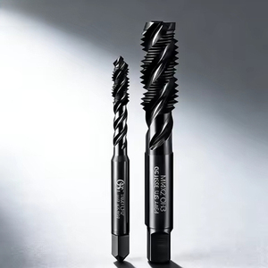 TOP-VIGOR 2pcs M3 X 0.5 Mm Spiral Flute Tap With H2 Tolerance, High Speed Steel - View #6