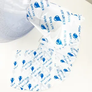 Free Sample custom logo heat shrink wrap plastic shrink PVC cap seal for 5 gallon bottle printing 5 gallon water bottle label