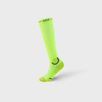 Chaussettes de compression tricotées invisibles avec semelle éponge pour la course à pied et le saut à la corde, pour jeunes sportifs, collection Printemps, offre ODM