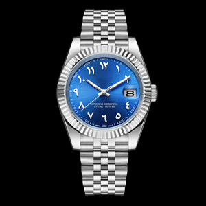 Montre mécanique automatique de luxe pour homme avec cadran soleil antique de 28,5 mm, mouvement Sellita NH35/36, chiffres arabes, bracelet de 22 mm, boîte d'origine incluse - Product Image 6