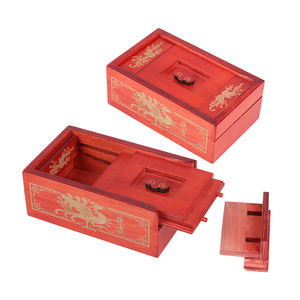 Boîte magique en bois pour enfants, bricolage, jouet d'intelligence, <span class=keywords><strong>Secret</strong></span>, compartiment, cadeau caché, Surprise, boîte <span class=keywords><strong>à</strong></span> stimule le cerveau, <span class=keywords><strong>2022</strong></span> - Product Image 4