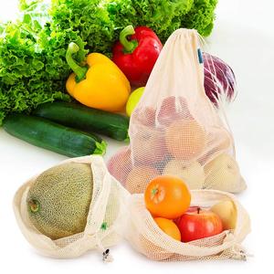 <span class=keywords><strong>Tienda</strong></span> de comestibles y bolsas de almacenamiento con la <span class=keywords><strong>tara</strong></span> peso Amazon Venta caliente reutilizable algodón orgánico bolsas - Product Image 6