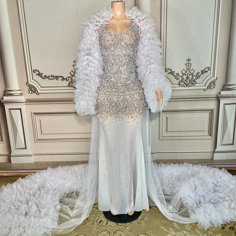 Chiffon Prom Dresses - Elegant Evening Wear with Rhinestones Chiffon Prom Dresses - Elegant Evening Wear with Rhinestones