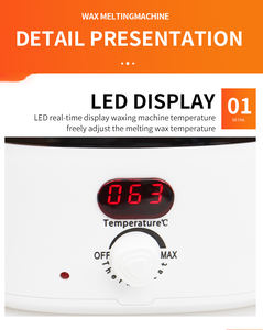 ¡Novedad DE 2017! Máquina de depilación eléctrica <span class=keywords><strong>para</strong></span> limpieza de oídos, calentador eléctrico <span class=keywords><strong>para</strong></span> encerar el suelo, el mejor precio, <span class=keywords><strong>cera</strong></span> derretida - Product Image 6