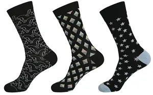 Chaussettes décontractées pour hommes Chaussettes à logo personnalisables Chaussettes en coton tricoté OEM