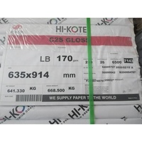 Papier d'art couché double face China Hi-kote Nevia Sun Bohui 80-300 g/m² anti-ondulation en pâte mixte pour promotion d'expositions offset