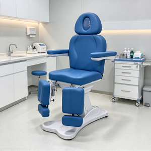 Fauteuil d'examen gynécologique électrique multifonctionnel à 3 moteurs réglables, directement de l'usine, pour examen obstétrical et gynécologique - Product Image 4