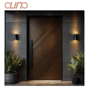 OUNA <span class=keywords><strong>Porte</strong></span> <span class=keywords><strong>d</strong></span>'entrée pivotante en verre à faible émissivité et en aluminium, design moderne et résistant, pour <span class=keywords><strong>porte</strong></span> <span class=keywords><strong>d</strong></span>'entrée principale de résidence - Product Image 1
