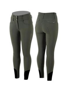 Pantalones de montar transpirables elásticos de primera calidad, asiento completo, agarre de silicona, pantalones de rendimiento de competición ecuestre para exportación a granel - Product Image 4