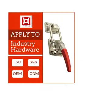 Huiding 40380 Galvanized Steel Adjustable Heavy Duty Quick Release Toggle Latch Type Toggle Clamp For Large Machinery