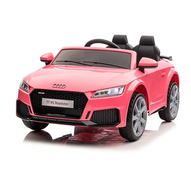 Voiture électrique Audi TTRS 12V à deux places, jouet pour enfants, monter, voiture pour enfants de 14 <span class=keywords><strong>ans</strong></span>