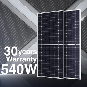 แผงโซลาร์เซลล์โมโนคริสตัลไลน์น้ำหนักเบา 450W 550W พร้อมกรอบกันสภาพอากาศ สำหรับหลังคาบ้านพักอาศัยและระบบพลังงานแสงอาทิตย์สำหรับรถบ้าน - Product Image 1