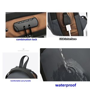Sac de Poitrine Antivol Étanche pour <span class=keywords><strong>Moto</strong></span>, Meilleure Vente, avec Port USB, Sac Bandoulière Homme, Sac à Bandoulière pour Homme - Product Image 5