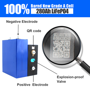 Higee <span class=keywords><strong>3</strong></span>.2V 280ah Lifepo4 Batterij Prismatische Lfp 8000 Diepe Cycli Lifepo4 Baterias De Litio Solar 48V 280ah Batterie Solaire - Product Image 6