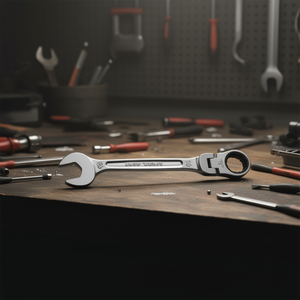 285 KF Combination Wrench 10mm Adjustable Head Metric <b>Tool</b> - Product Image 3