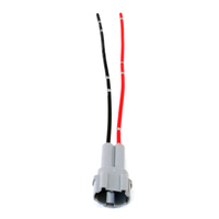 Connecteur automobile étanche Jepart DJ7026-2-11 2 broches pré-câblé, boîtier plastique basse consommation, fiche de faisceau de câblage automobile