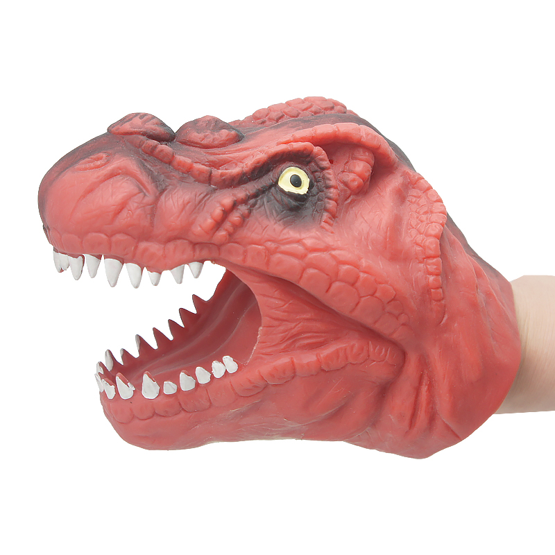 Экологичная мягкая резиновая безопасная детская игрушка Тираннозавр Рекс, ролевые игрушки, ручная марионетка динозавра