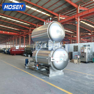 <span class=keywords><strong>Autoclave</strong></span> orizzontale storta sterilizzatore per la bottiglia di plastica nella fabbrica di cibo - Product Image 3