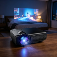 Nuevo Mini Proyector Q5 2026, 300 Ansi, 1080P HD, Transmisión Inalámbrica de Pantalla, TFT LCD de 4.0'', Proyector de Cine en Casa